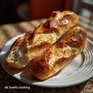 Knuspriges und schnelles Magisches Baguette Rezept | Kein Kneten