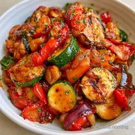 Mediterranes Mariniertes Grillgem&uuml;se