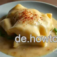 Maultaschen mit K&auml;se-Sahneso&szlig;e: Oma's Bestes Blitzrezept!