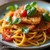 Mein cremiger Vegetarischer KritharakiAuflauf Perfekt f&uuml;r den Feierabend