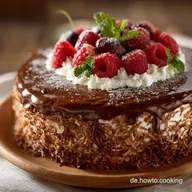 Mon Ch&eacute;ri Torte NoBake Rezept f&uuml;r den cremigen SchokoladenKirschTraum