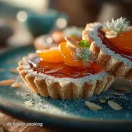 Perfekte Ausstechpl&auml;tzchen mit Marzipan Buttriger M&uuml;rbeteig Kern