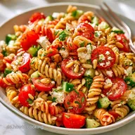 Nudelsalat ohne Mayo f&uuml;r 4 Personen
