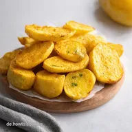 Knusprige Kartoffel Wedges Kr&auml;uterDip Omas Geheimrezept