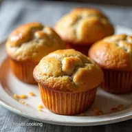 Einfache saftige Bananenmuffins Omas Geheimnis f&uuml;r den Sonntagskuchen