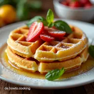 Omas Waffel Rezept Goldene Gl&uuml;ckseligkeit Einfach Lecker
