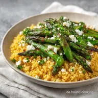 Orientalischer Spargelsalat mit Couscous