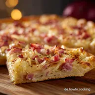 Der knusprigste Els&auml;sser Flammkuchen Backen macht gl&uuml;cklich Schnell einfach