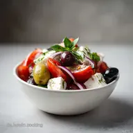 Griechischer Salat Rezept f&uuml;r 4 Portionen