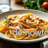 Pasta alla Siracusana: Sonne Siziliens auf dem Teller
