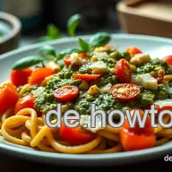 Leckeres Pesto Trapanese: Das Geheimnis Siziliens f&uuml;r Pasta-Liebhaber