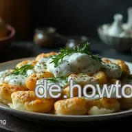Puffbohnen Rezept: Leckere Puffbohnen mit frischem Kr&auml;uterquark