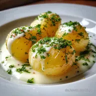 Quark Mit Kartoffeln: Samtiger Kr&auml;uterquark