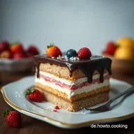 Regenbogen Kindertorte Rezept: Der Hit f&uuml;r Kinder!