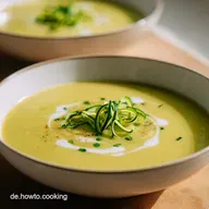 Rezept Zucchinisuppe: Samtig & Einfach