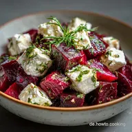 Rote Bete Feta Salat in 15 Minuten | Raffinierter Salat