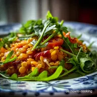 Roter Linsensalat: Einfach und Schnell in 15 Minuten