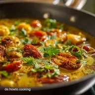 Linsencurry Rezept Schnelles Rotes Curry mit cremiger Kokosmilch
