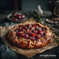Galette Rezept: Rustikale Zwetschgen-Mandel-Sensation Einfach