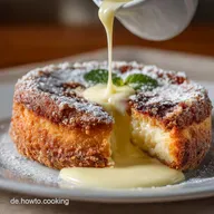 Streuseltaler mit Vanillecreme Saftig cremig perfekt f&uuml;r den Sonntag