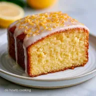 Zitronenkuchen mit Joghurt: Saftig