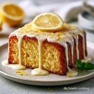 Saftiger Zitronenkuchen mit Dinkelmehl