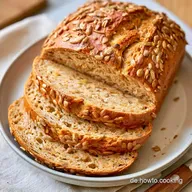 Dinkelvollkornbrot mit Sonnenblumenkernen