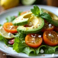 Sommerlicher Avocado Gurken Salat Mein 15Minuten FrischeKick mit LimettenJoghurtDressing