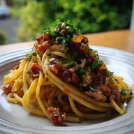 Spaghetti Amatriciana von Jamie Oliver: Rauchig & Schnell in 30 Min