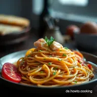 BlitzRezept Spaghetti mit Lachs I One OfenOnePot
