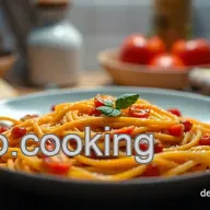 Spaghetti mit Paprikasauce &ndash; Ein einfaches italienisches Rezept