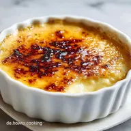 Rezeptspanische Creme Catalana mit Karamellkruste f&uuml;r 4 Portionen