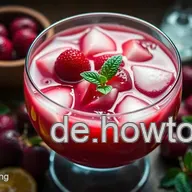 Fruchtige Erdbeerbowle &ndash; Der ideale Sommerdrink f&uuml;r jede Feier!