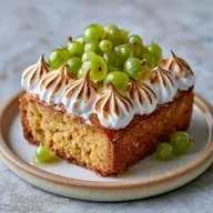 Stachelbeerkuchen Mit Baiser: Luftig