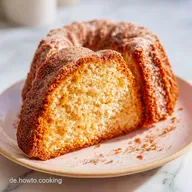 Zimtkuchen f&uuml;r 12 St&uuml;cke mit einer samtigen Krume und Glasur
