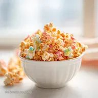 S&uuml;&szlig;es Popcorn im Topf mit Karamell in 10 Min.