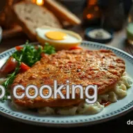 Leckeres Surschnitzel mit Beilagenvielfalt: Ein Familienliebling