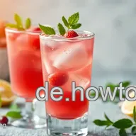 Himbeer Razzito Cocktail: Sommer im Glas!