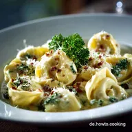 Tortellini alla Panna Klassisches Rezept 25 Min Cremig unwiderstehlich