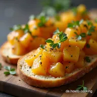 Goldene Ernte W&uuml;rziges TraubenZwiebelChutney selber machen