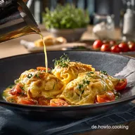 &Uuml;berbackene Maultaschen Der schnelle Bergk&auml;seAuflauf