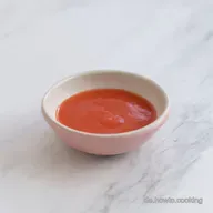Vegane Rote D&ouml;nerso&szlig;e: Cremig mit Ajvar