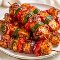 Vegetarische Gem&uuml;sespie&szlig;e f&uuml;r 4 Personen