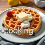 Waffel mit Schmand - Das perfekte Rezept f&uuml;r gem&uuml;tliche Nachmittage!
