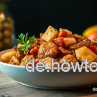 Hackb&auml;llchen Aloha: Asiatisch Lecker mit Ananas-Kick!