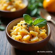 Lecker abnehmen mit Genuss ZitronenH&auml;hnchen Bowl