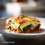 Zucchini-Hackfleisch-Auflauf mit Feta