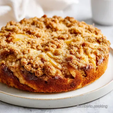 Apfelkuchen mit Streuseln Blech: Saftig f&uuml;r 20 St&uuml;cke Rezeptkarte