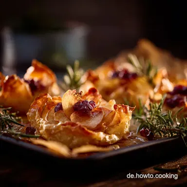 Apfeltaschen Rezept: Saftige Bl&auml;tterteigtaschen wie vom B&auml;cker. Rezeptkarte