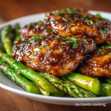 Asiatische Spargel Gem&uuml;sepfanne in 22 Min Rezeptkarte